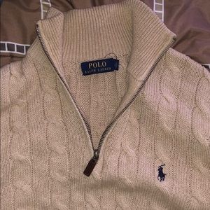 Cashmere Polo Ralph Lauren sweater.